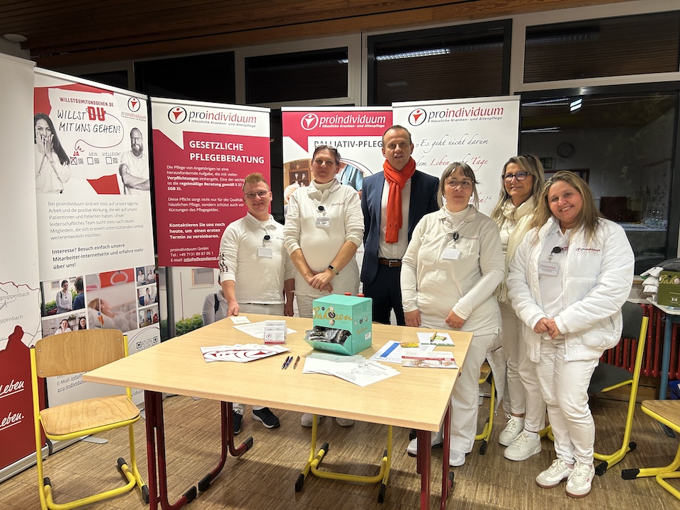 Unser Team: Engagement auf der Ausbildungsmesse in Ilsfeld