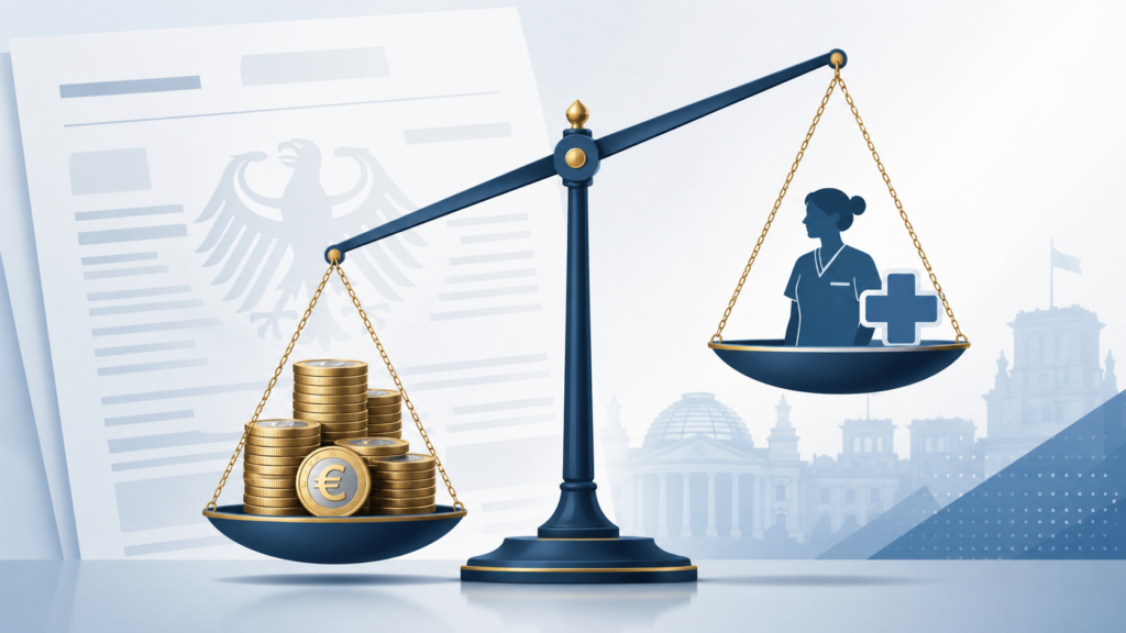 Balance Beitragsentlastung vs. Tariforientierung