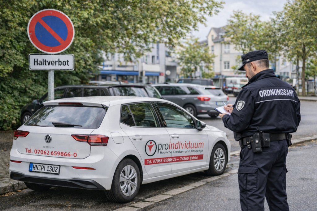 Parkerleichterungen für Pflegedienste: Neue gesetzliche Grundlagen sollen die Parkplatzsuche verkürzen. Was sich ändert und warum das die Versorgung spürbar stärkt.