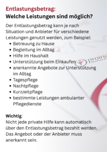 Leistungen Entlastungsbetrag Leistungen Entlastungsbetrag